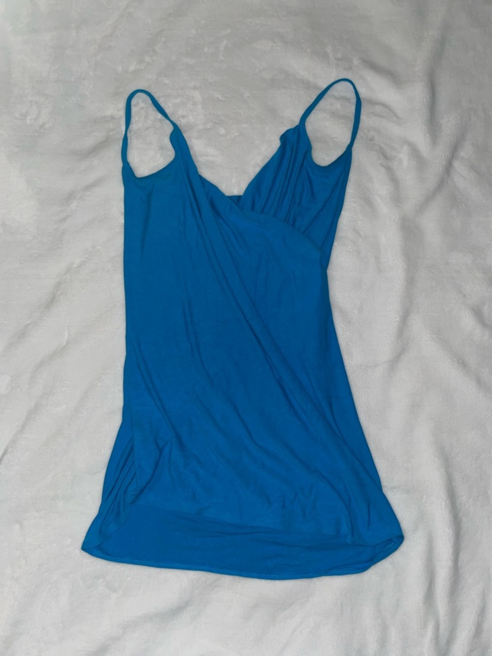 NWOT Victoria's Secret Teal Blue Wrap Around Strap Swim Bikini Suit Coverup